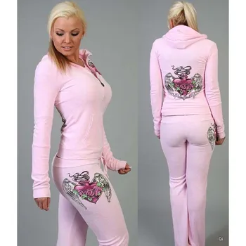 peach jogging suit