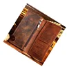 Wholesale Genuine Leather Checkbook Organizer/Custom Checkbook Covers