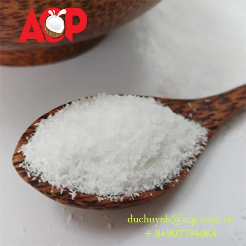 
DESICCATED COCONUT HIGH FAT -FINE MEDIUM CHIPS FLAKE GRADE - VIETNAM ORIGIN- BEST PRICE 2018 