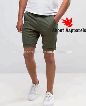 mens drawstring chino shorts