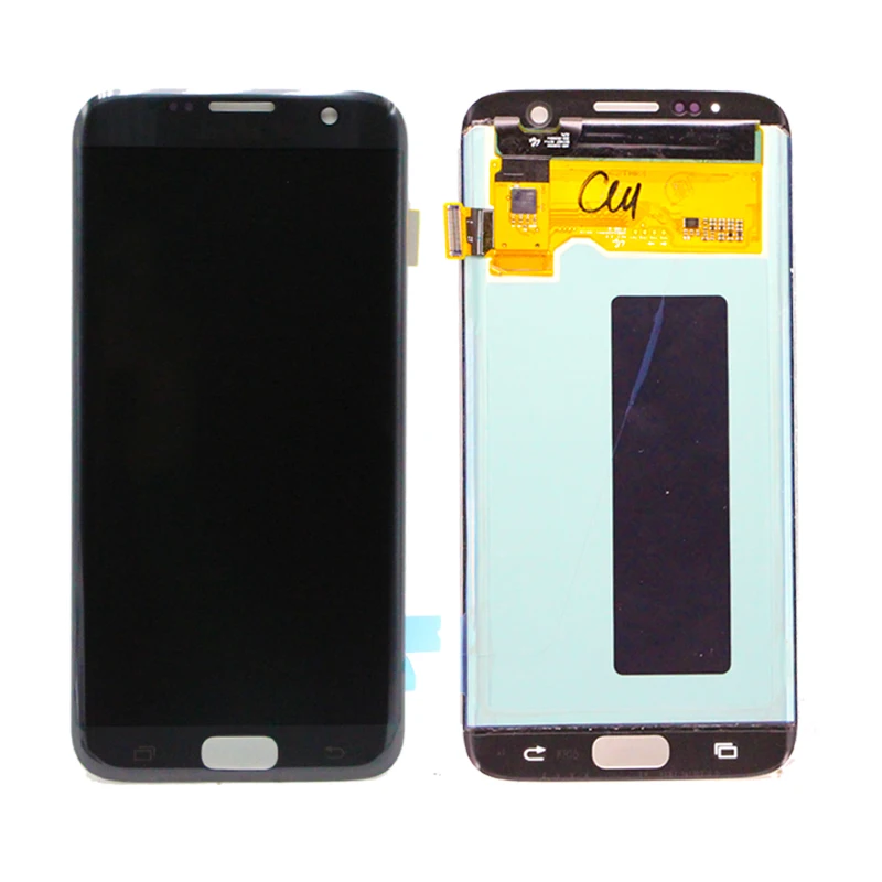 

Wholesale price mobile lcd screen for Samsung Galaxy S7 edge display screen for Samsung S7 edge G935F screen replacement, Black/gold/silver/white/pink