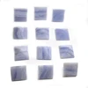 12x12mm natural blue lace agate pyramid shaped gemstone making jewelry new year gifted jewelry