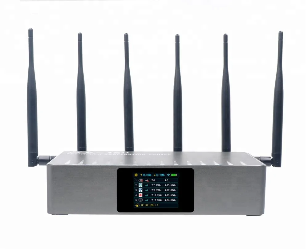 

4g bonding router for Outdoor network