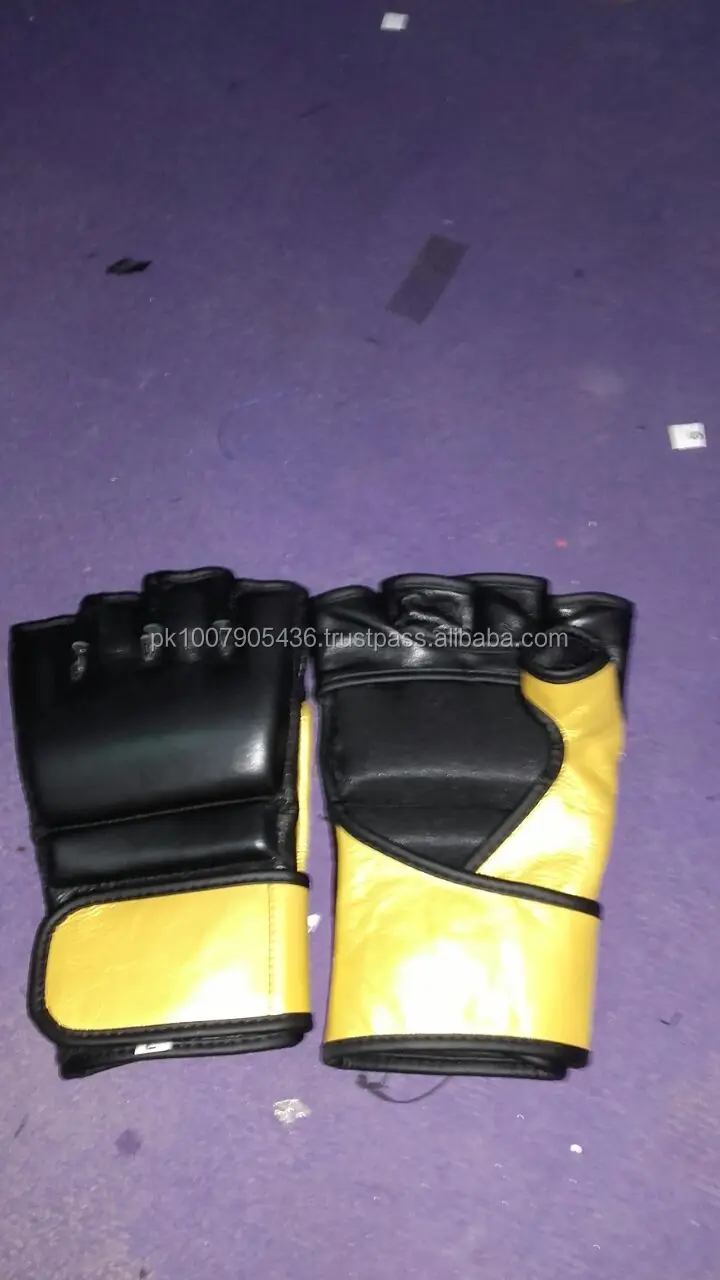 Pro Bag Mitts Boxing Gloves MMA Muay Thai Training Grappling Punch Boxercise Mit 