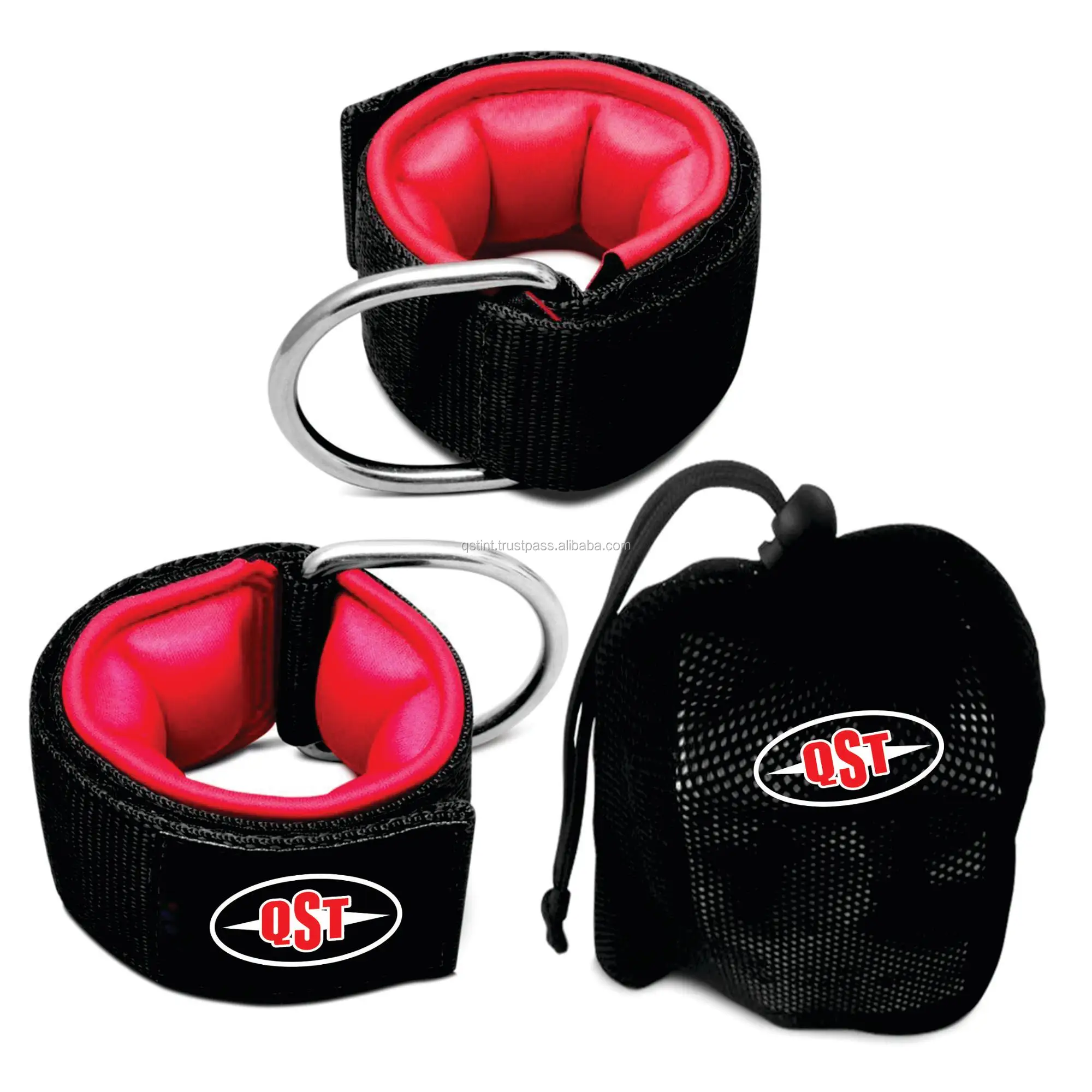 Ladies Leather Weight Lifting Gym Ankle Straps Ladies Gym Ankle Cuff