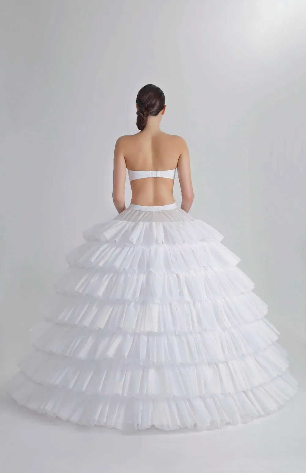 
High Quality Balloon Skirt With Ruffles Petticoat Wholesale 