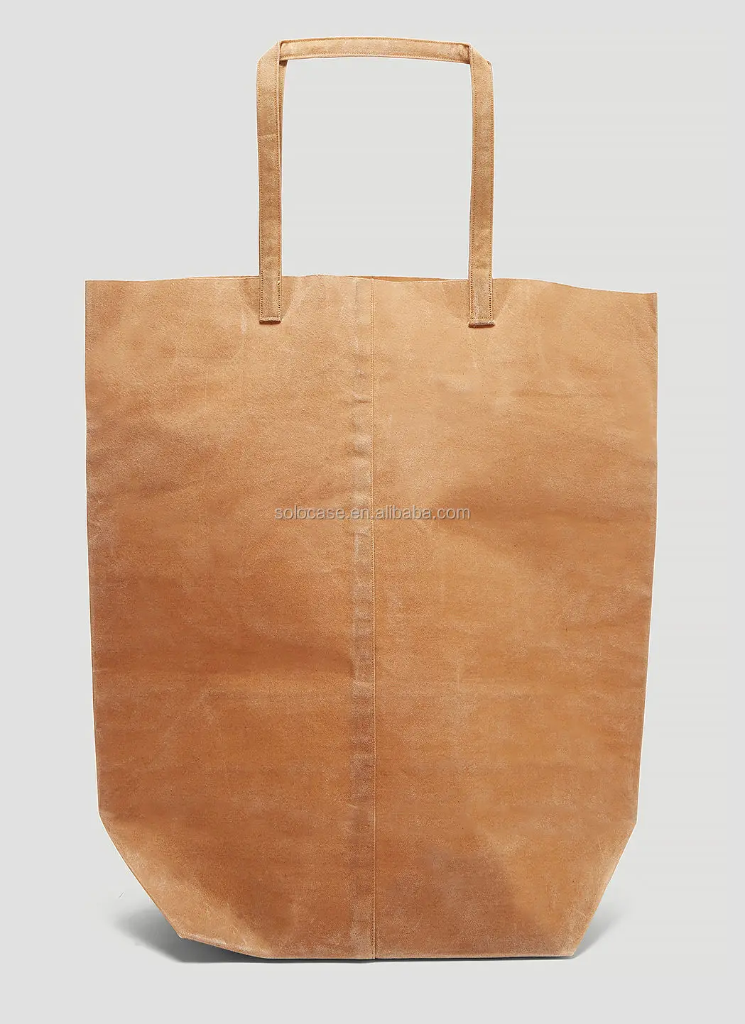 Biodegradable & Vegan Waxed Canvas Grocery Tote Bag Buy Longlasting