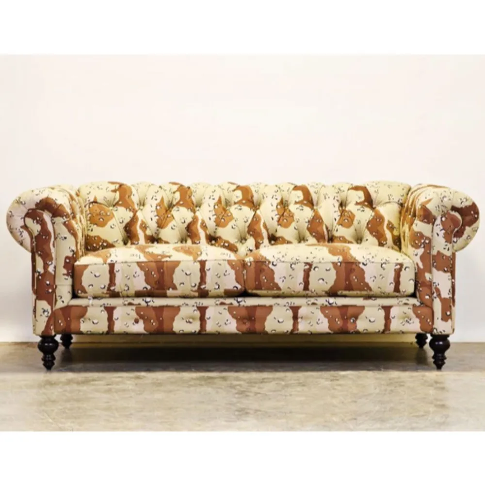 Vintage And Modern Cushion Fabric Sectional Canvas Sofa Buy Indian