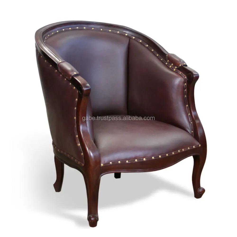 tub chair model victorian with leather tub chair leather tub chair view  tub chair product details from pt gabe international on alibaba