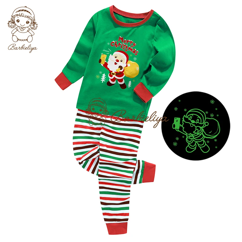 

v-sleepwear Christmas pjs pajamas animal children boutique clothing Breathable pajamas sleepwear bulk wholesale kids clothing