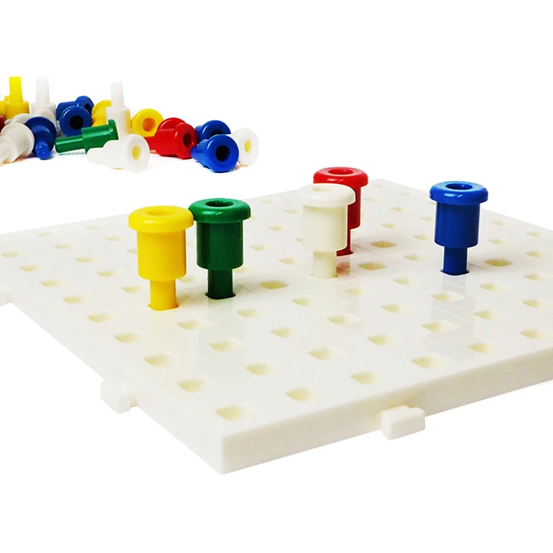Educational Toys For Kids Math Manipulatives Pegboard Big Hundred Hole