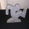 Cast Aluminium Handmade Statue / Beautiful Object / Cheap Cost Aluminium Home Decor