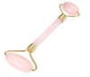 2018 hot sale trending product facial slimming mini beauty facial massage tool jade face lifting V shape rose quartz face roller