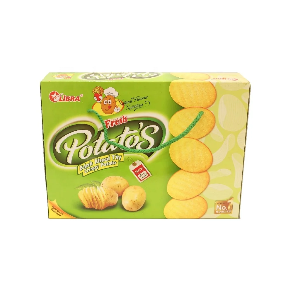 Halal Salt Crispy Potato Flavored Cracker Biscuits (300gr) - Buy Salt 