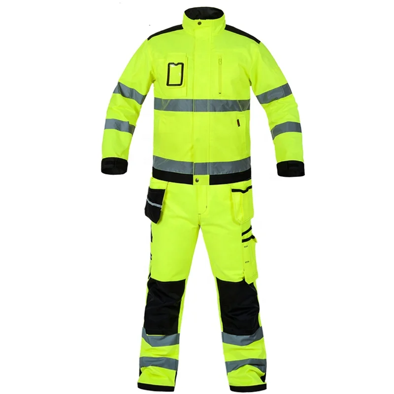 Bauskydd-High-visibility-workwear-suit-work-suit-fluorescent-yellow-work-jacket-work-pants-with-knee-pads.jpg