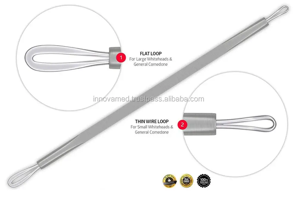 Alat Ekstraksi Komedo Dan Penghapus Jerawat,Cermin Di 7 Alat Ekstraktor