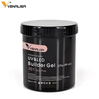 

Venalisa 225G soak off camouflage uv builder gel lacquer jelly extension acrylic poly gel 25 color private labeling thin led gel