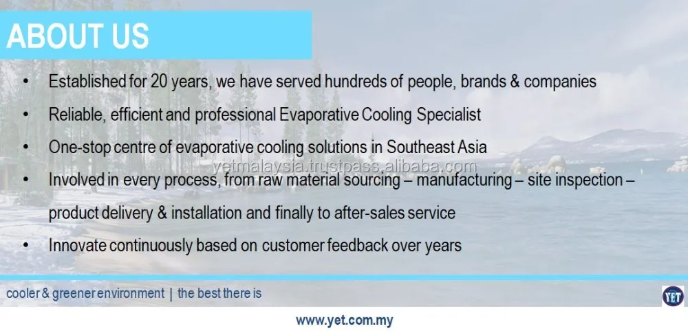 yet air cooling system sdn bhd