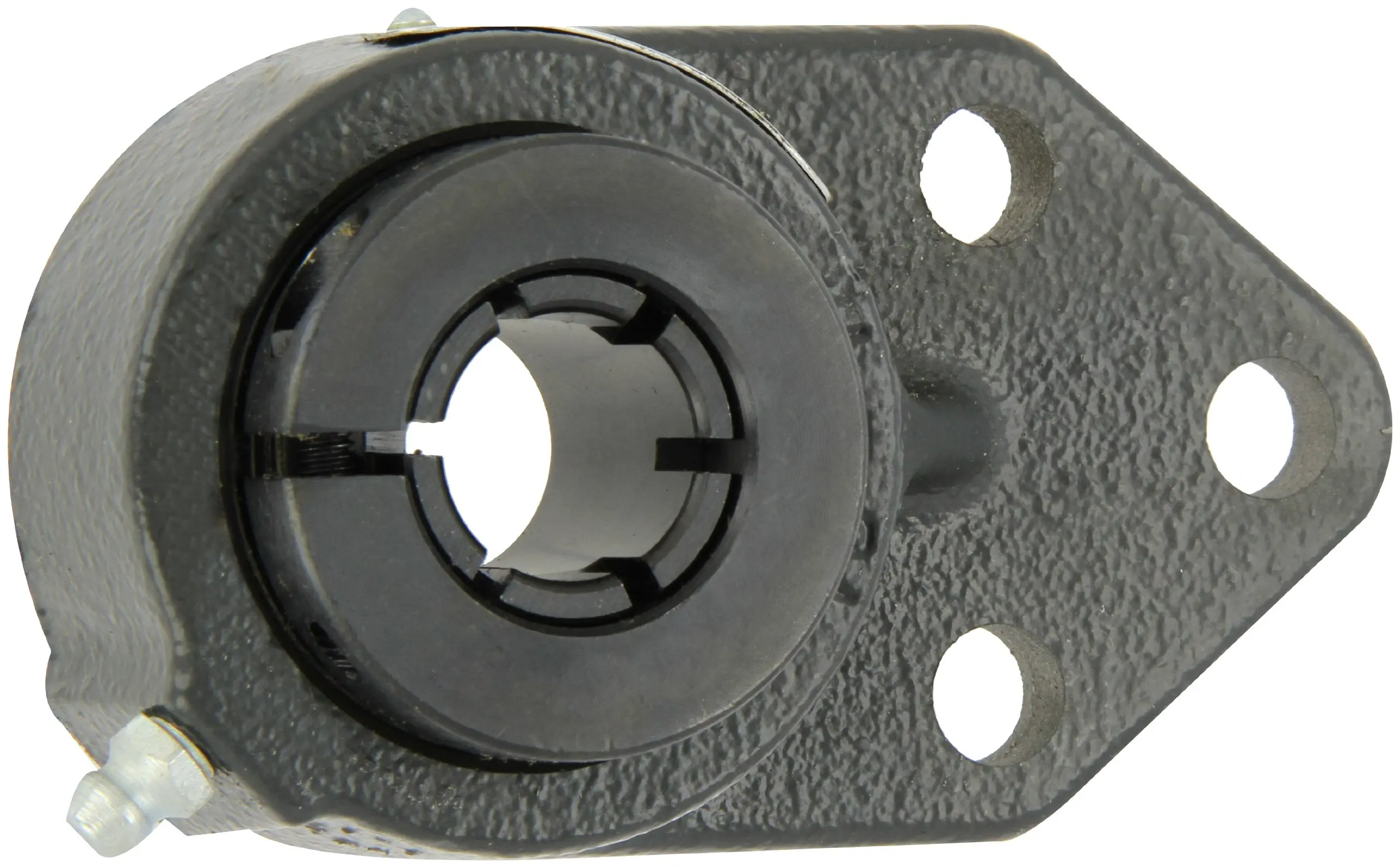 5-1//8 Overall Length 1-1//2 Bore Felt Seals 4 Bolt Regreasable Setscrew Locking Collar Cast Iron Housing Sealmaster SF-24 Standard Duty Flange Unit 9//16 Flange Height /±2 Degrees Misalignment Angle 4 Bolt Hole Spacing Width