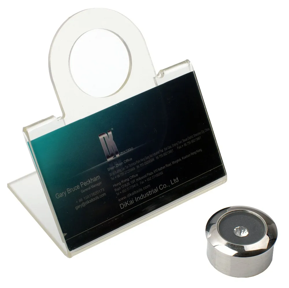 

Small Round Stainless Steel Diamond Display Box Metal gemstone Cases Diamond Storage