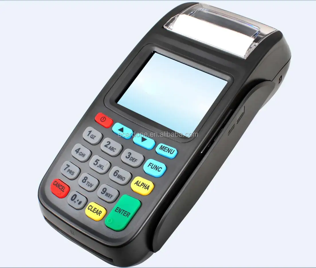 custom plastic handheld pos terminal printer