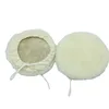 3 inch wool buffing bonnet with string car polishing accessories