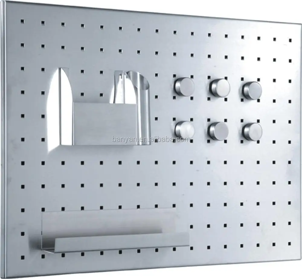 Desktop Memo With Stand Metal Bulletin Board Metal Board For