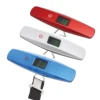 2018 new type 50kgs digital commercial luggage touch switch scale with strap