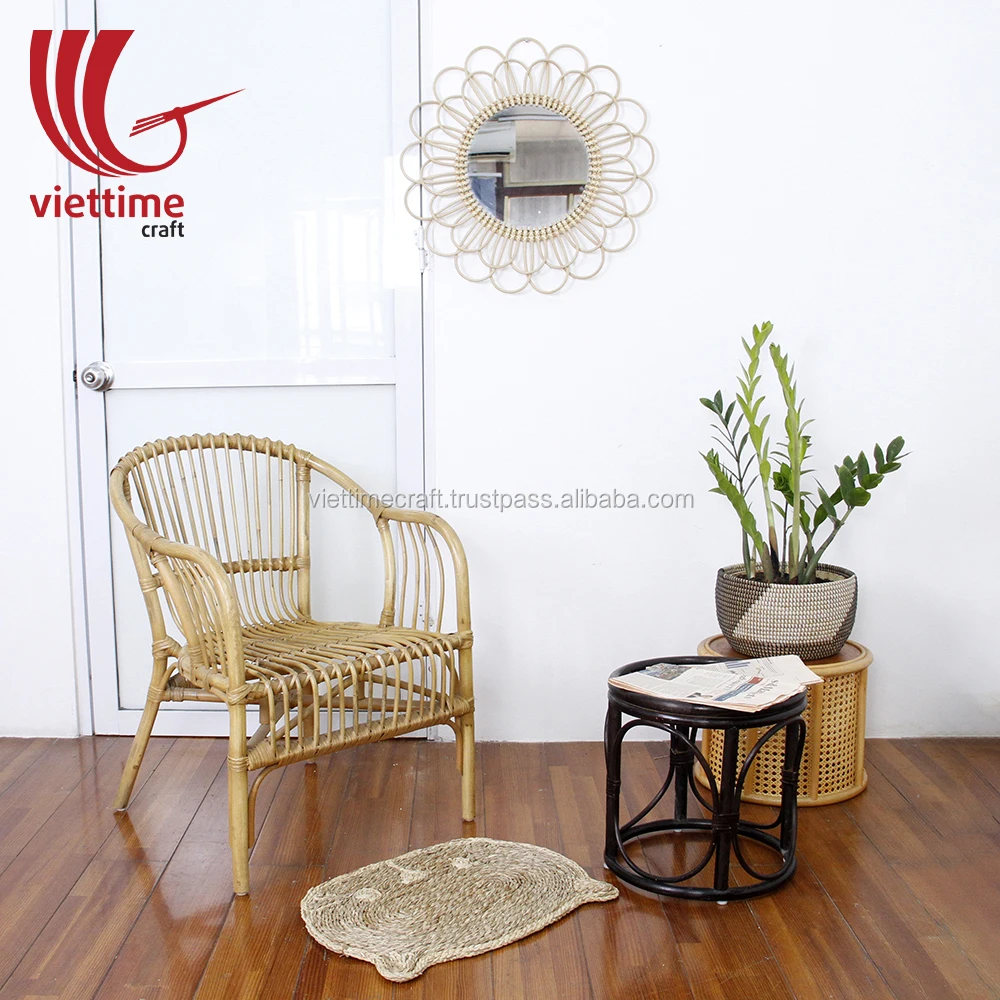 Relaxing With Little Rattan Chair,Rattan Stool,Rattan Armchair Rattan