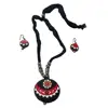 Terracotta Necklace Earring set