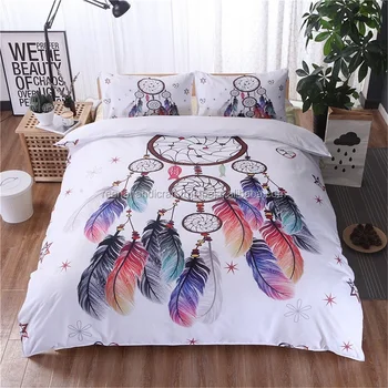 Indian Handmade Dreamcatcher Duvet Cover Set Tribal Boho Chic