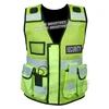 Hi Viz search and rescue sar vest hi vis fire emergency response vest first aid ems hi visibility paramedic ambulance vest