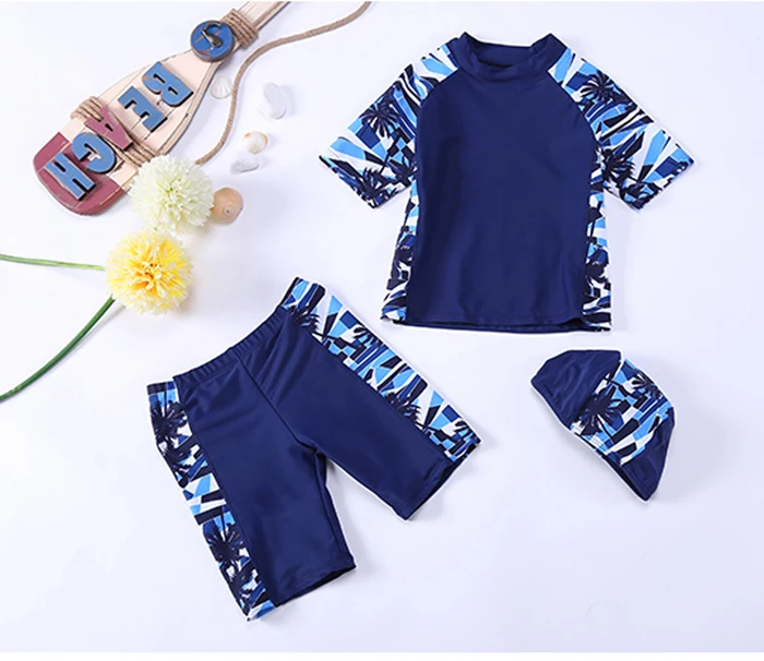 

Swimwear Child Beachwear Boy Wholesale Rashguard Swim Wear Swimsuit Kid