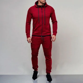 maroon colour tracksuit