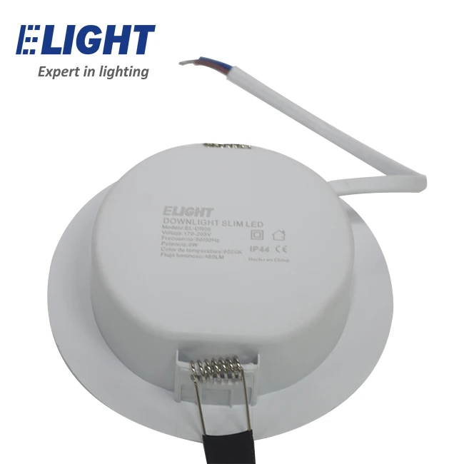 
best price 6W backlit round slim led downlight LED lamp panel light 