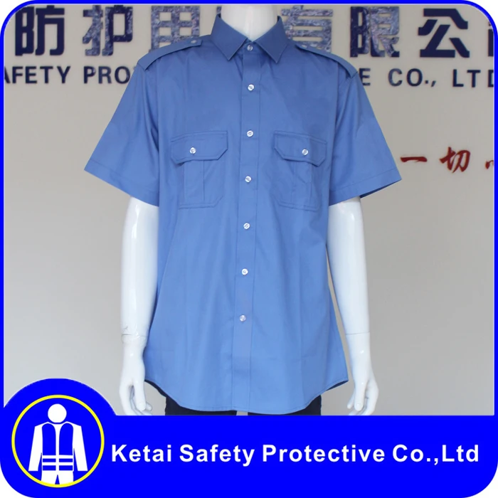 Security Shirt Uniform, Customize Summer Security Guard Uniform Shirts