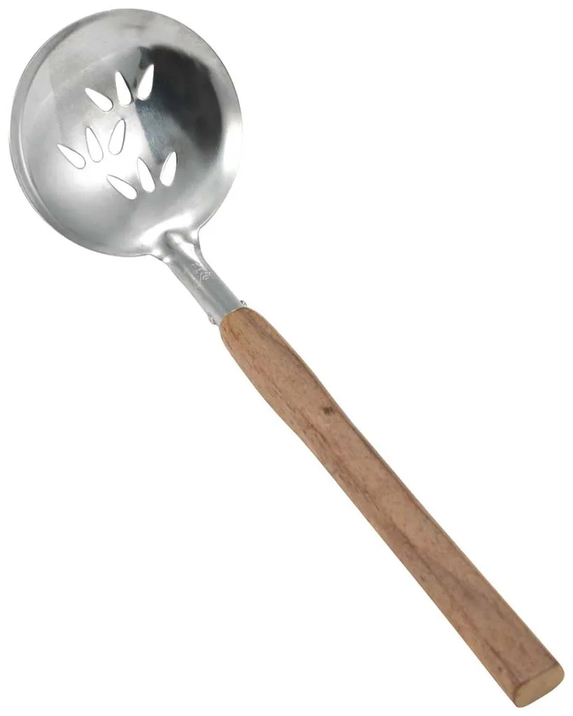 Japanese Otama Ladle With Wooden Handle Skimmer For Table Cooking For