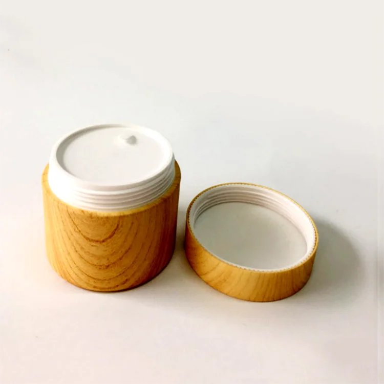 Wholesale 50ml 100ml Cream Cosmetic Bamboo Jar With Bamboo Lid Buy