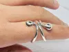Beautiful Indian Jewelry Design Silver Color Splint Ring