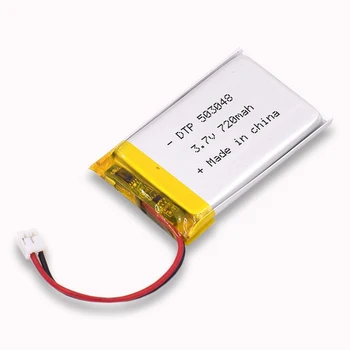 Dtp Kc Certified Rechargeable Lithium Polymer 503048 3.7v 720mah Lipo ...