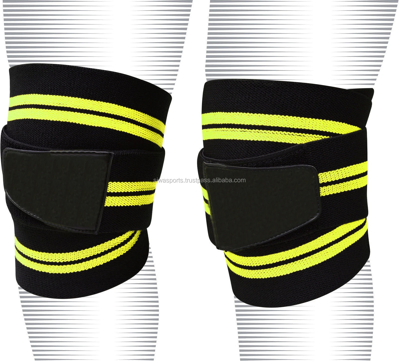 Olympic lifting knee wraps