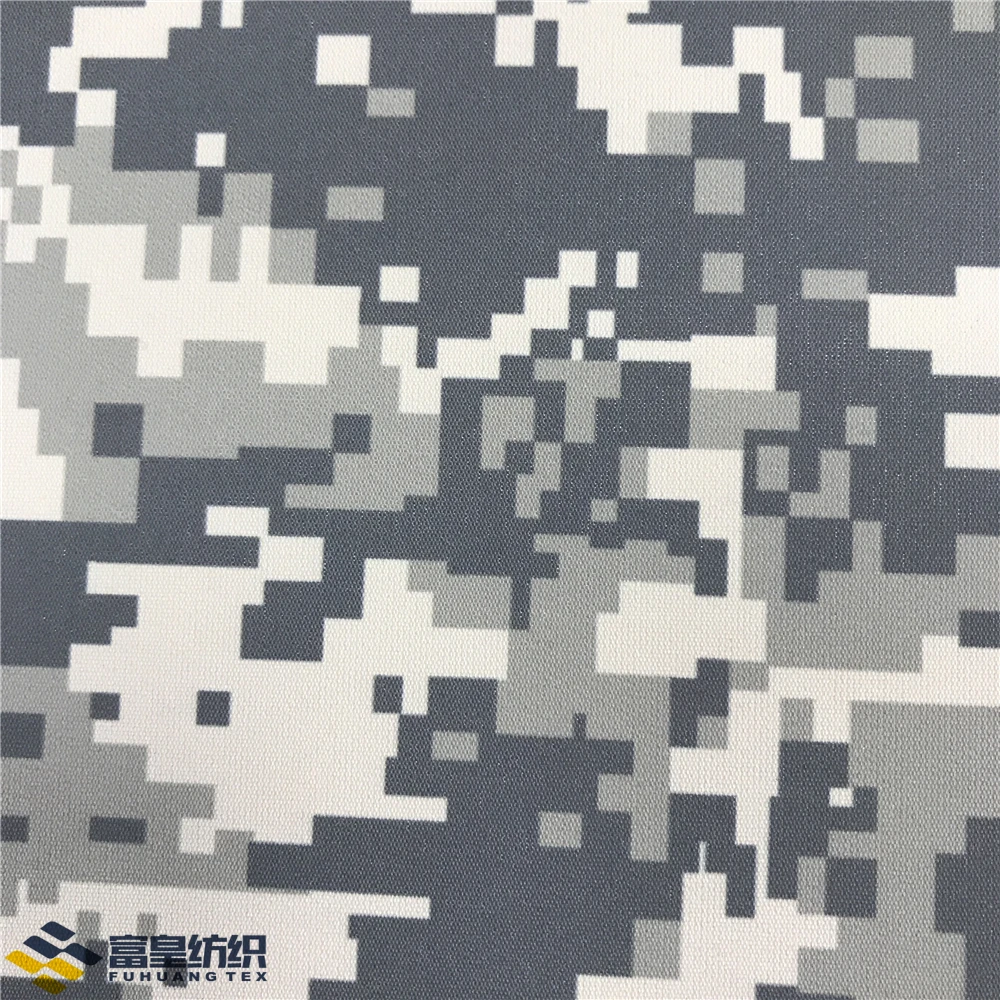 
Waterproof breathable polyester camouflage fabric laminated tpu film for softshell garment 