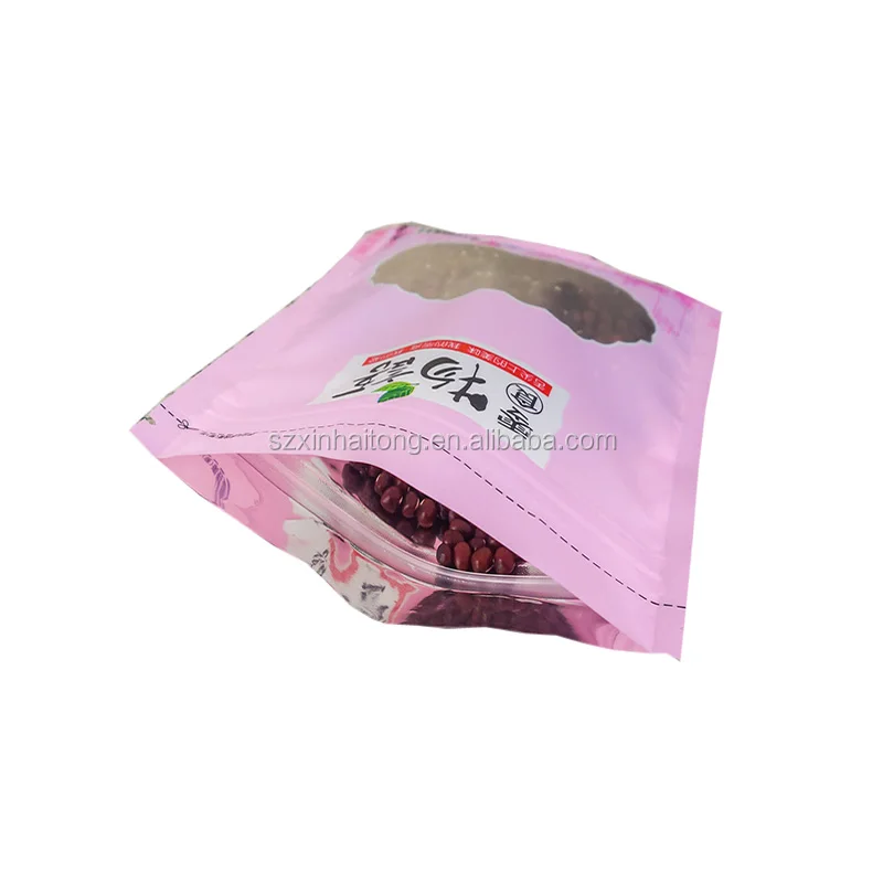 China Suppliers Mylar Foil Waterproof Three Side Sealed Resealable