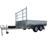 10 X 7 Flat Top Trailer With Removable Drop Sides