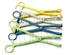 7.50" DISPOSABLE ACRYLIC PIERCING TOOL FORCEPS RING HOLDING OPENING PLIERS ROUND SHAPE PIERCED PLASTIC TONGS