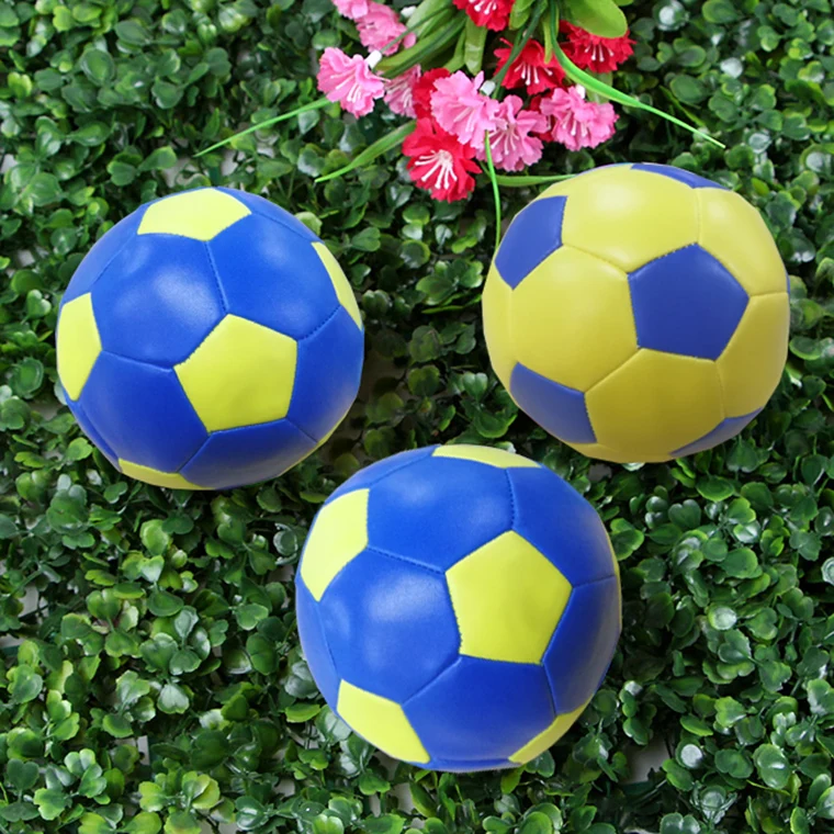 Vinyl Pu Stuffed Leather Colorful Soccer Ball Toys For Children,Besting