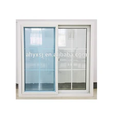 בית החלפת כפול מזוגג לבן upvc הזזה windows