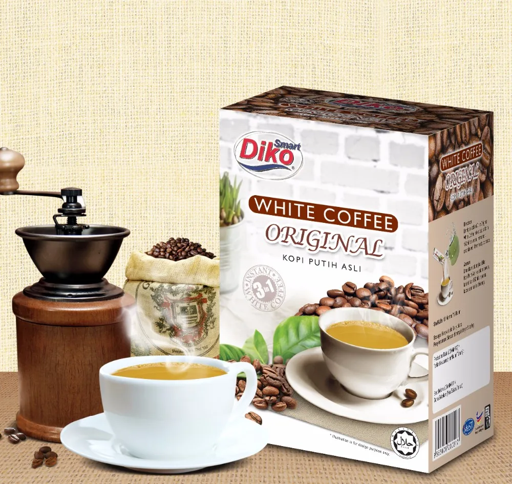 
Malaysia instant white coffee 3in1 600gm per pack 