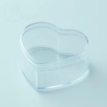 Kwang Hsieh Food Grade Stackable Plastic Heart Shaped Container With
