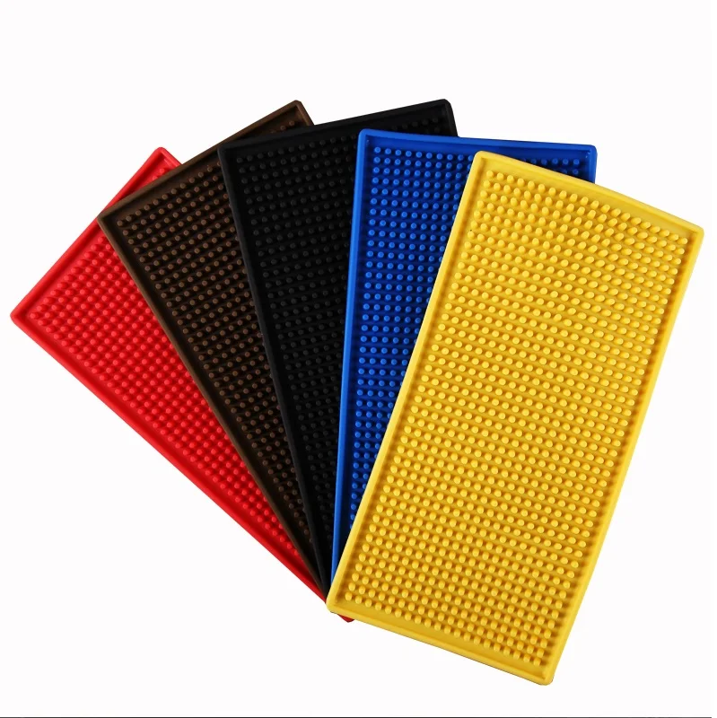 Promotional Antislip Rubber Bar Counter Pvc Mat Tpe Rubber Bar Spill